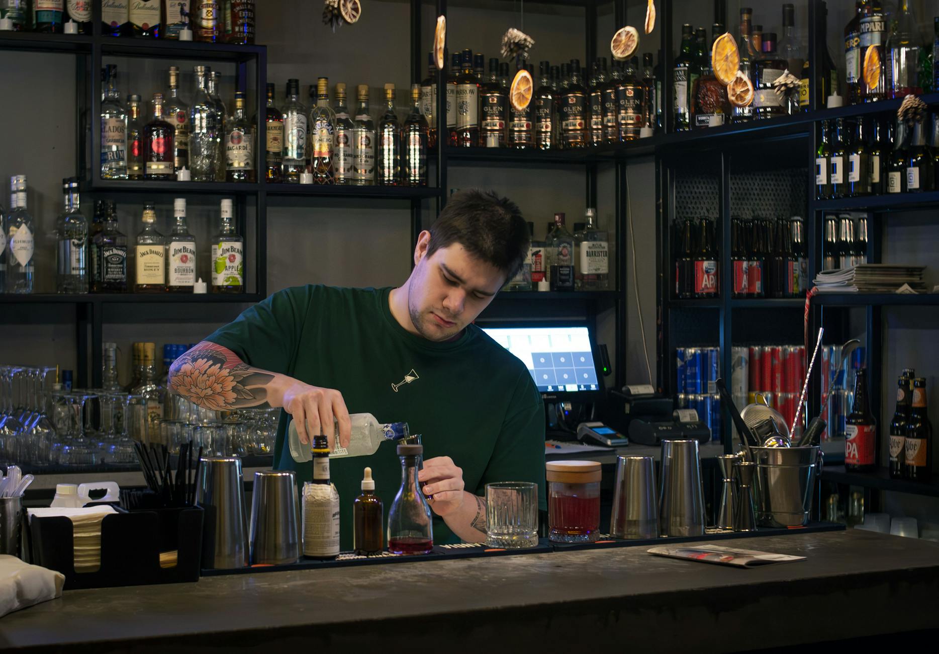 Jean-Pierre has created a new menu of cheeky French classic cocktails